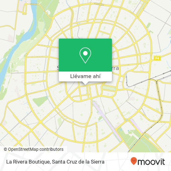 Mapa de La Rivera Boutique