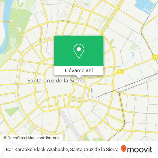 Mapa de Bar Karaoke Black Azabache