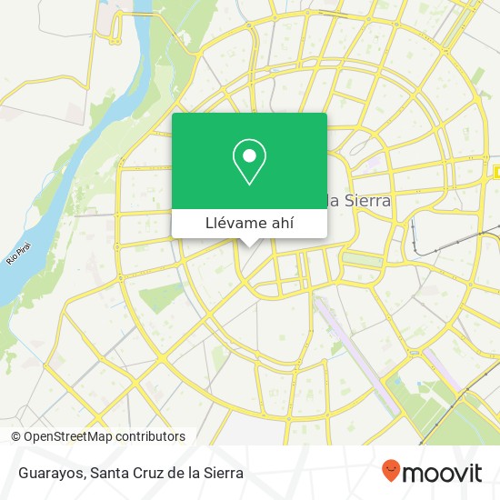 Mapa de Guarayos