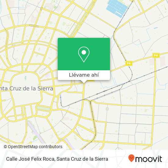 Mapa de Calle José Felix Roca