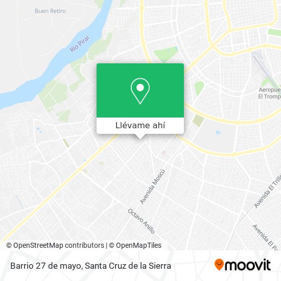 Mapa de Barrio 27 de mayo