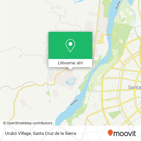 Mapa de Urubó Village