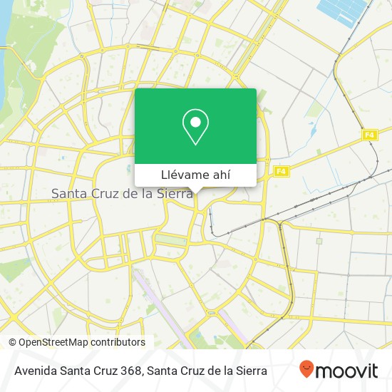 Mapa de Avenida Santa Cruz 368