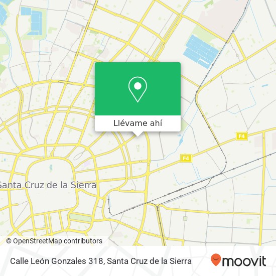 Mapa de Calle León Gonzales 318