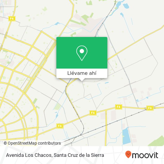 Mapa de Avenida Los Chacos