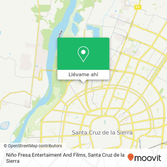 Mapa de Niño Fresa Entertaiment And Films