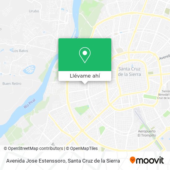 Mapa de Avenida Jose Estenssoro