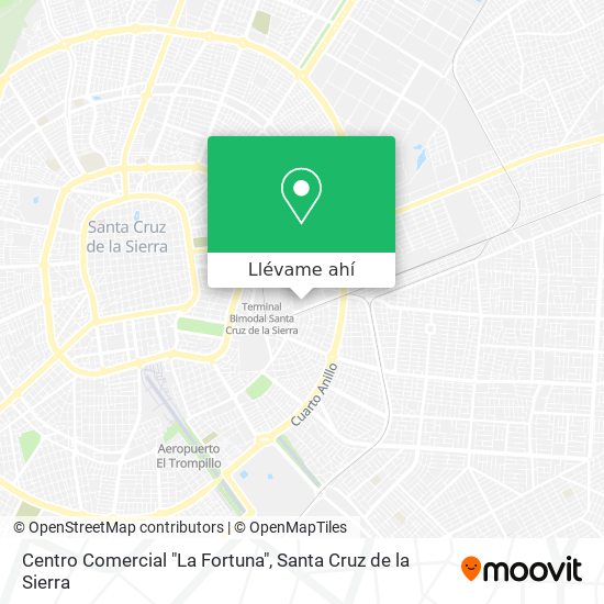 Mapa de Centro Comercial "La Fortuna"