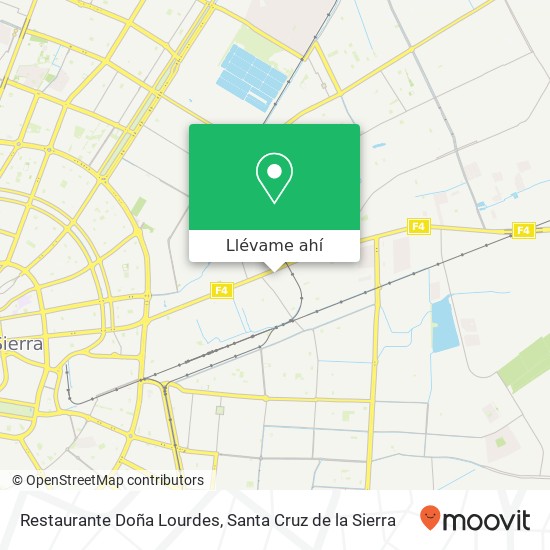 Mapa de Restaurante Doña Lourdes