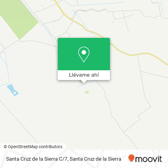 Mapa de Santa Cruz de la Sierra C/7