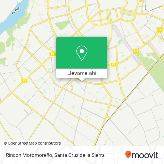 Mapa de Rincon Moromoreño