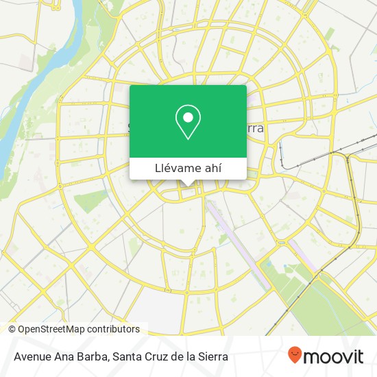 Mapa de Avenue Ana Barba