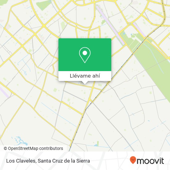 Mapa de Los Claveles