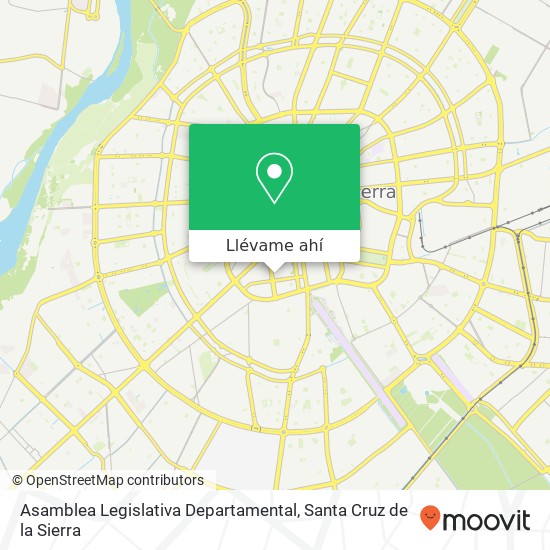 Mapa de Asamblea Legislativa Departamental