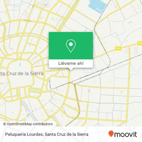 Mapa de Peluqueria Lourdes