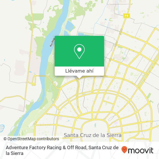 Mapa de Adventure Factory Racing & Off Road