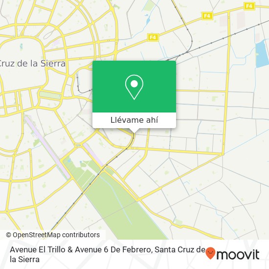Mapa de Avenue El Trillo & Avenue 6 De Febrero