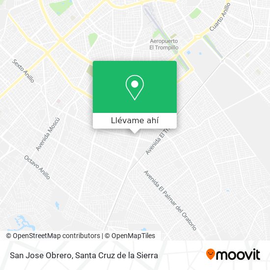 Mapa de San Jose Obrero