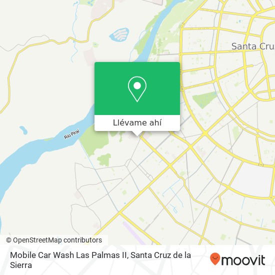 Mapa de Mobile Car Wash Las Palmas II