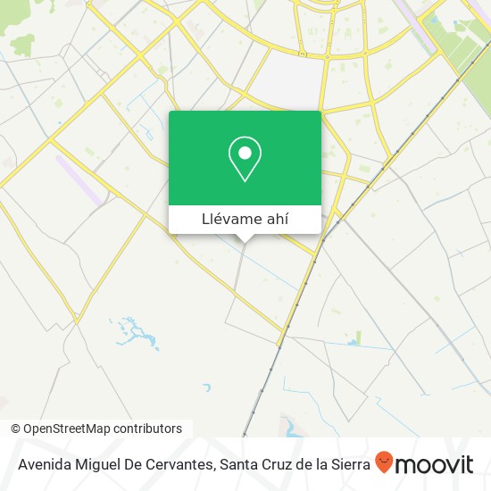 Mapa de Avenida Miguel De Cervantes