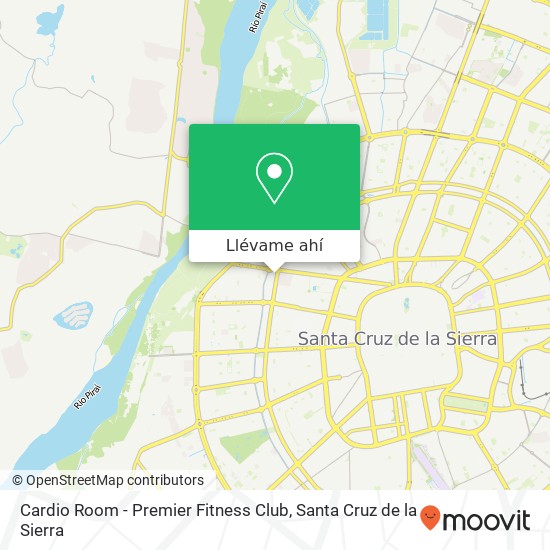 Mapa de Cardio Room - Premier Fitness Club