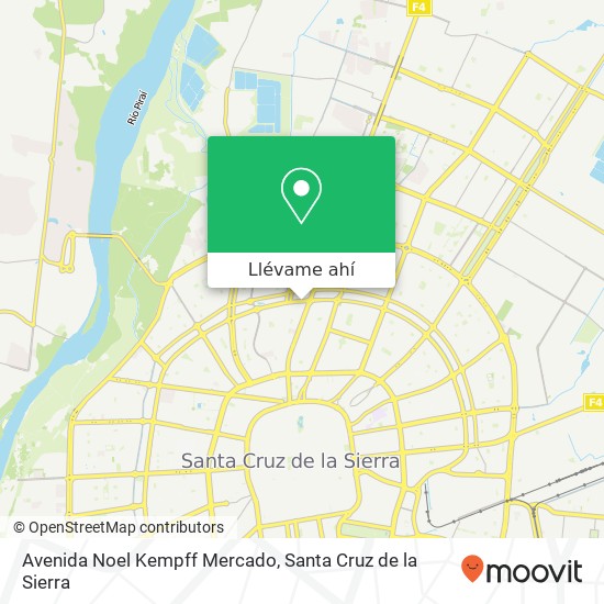 Mapa de Avenida Noel Kempff Mercado