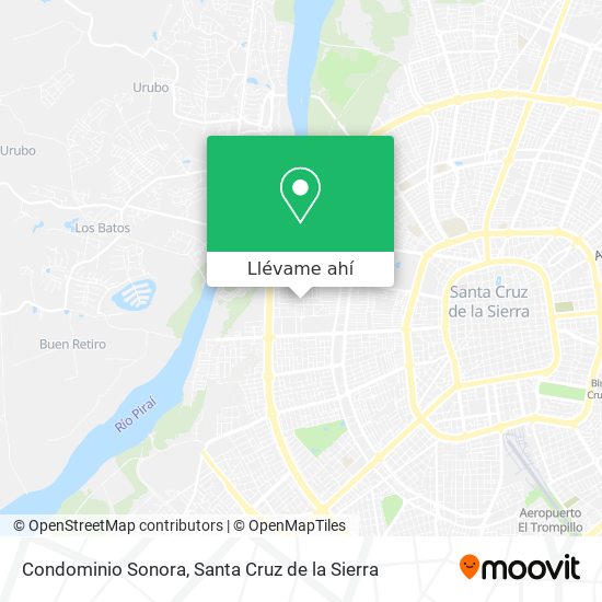 Mapa de Condominio Sonora