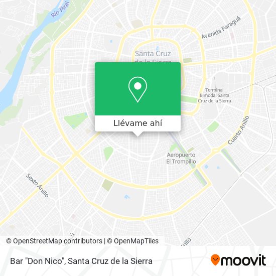Mapa de Bar "Don Nico"