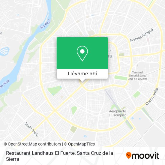 Mapa de Restaurant Landhaus El Fuerte