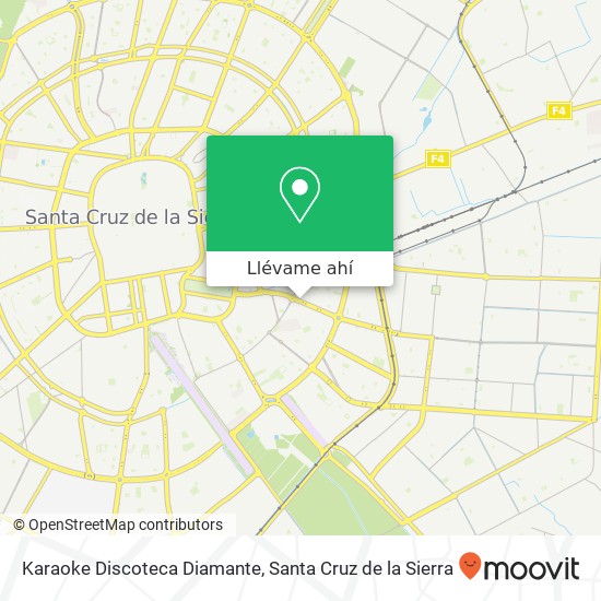 Mapa de Karaoke Discoteca Diamante