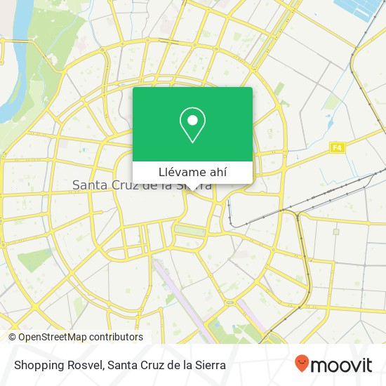 Mapa de Shopping Rosvel