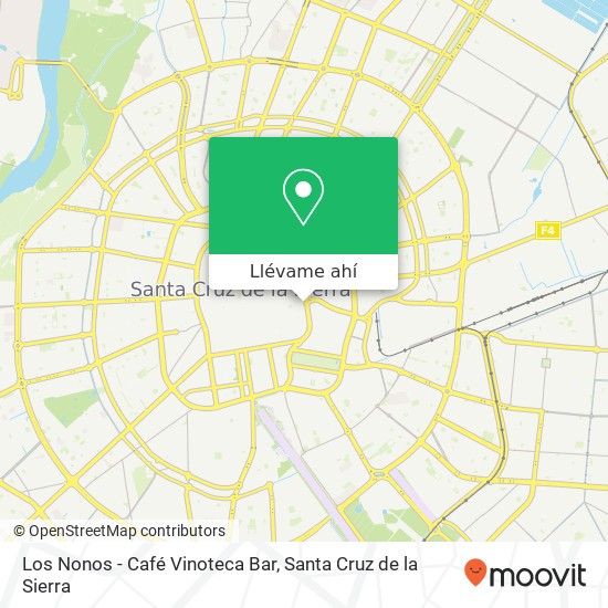 Mapa de Los Nonos - Café Vinoteca Bar