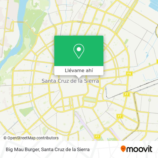 Mapa de Big Mau Burger