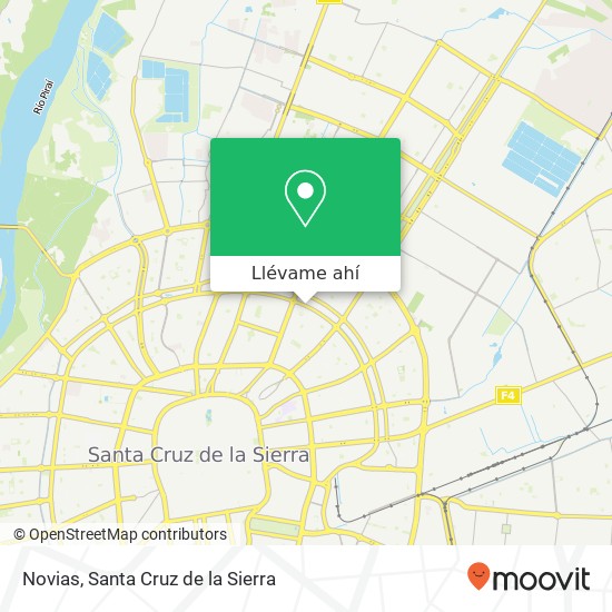 Mapa de Novias, Pedro Ribera Méndez ET-3, Santa Cruz de la Sierra