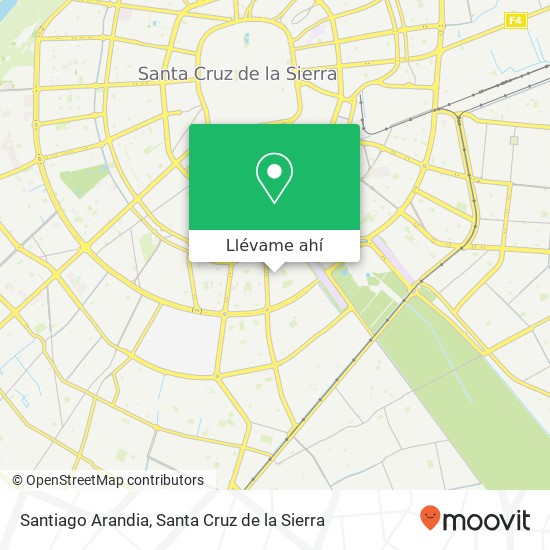 Mapa de Santiago Arandia
