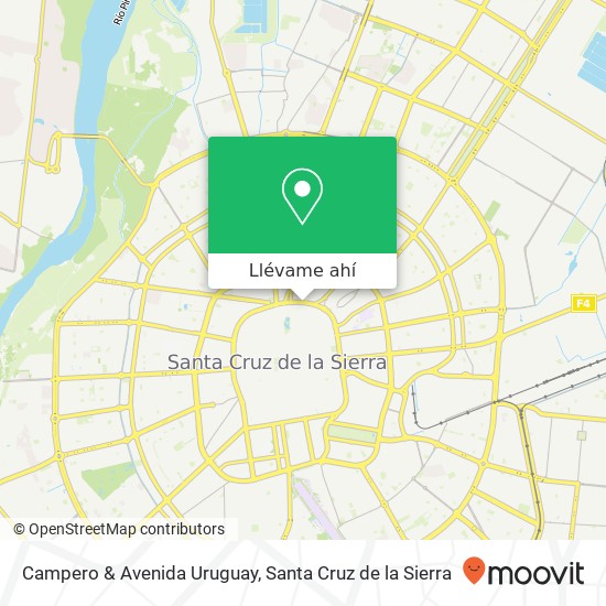 Mapa de Campero & Avenida Uruguay