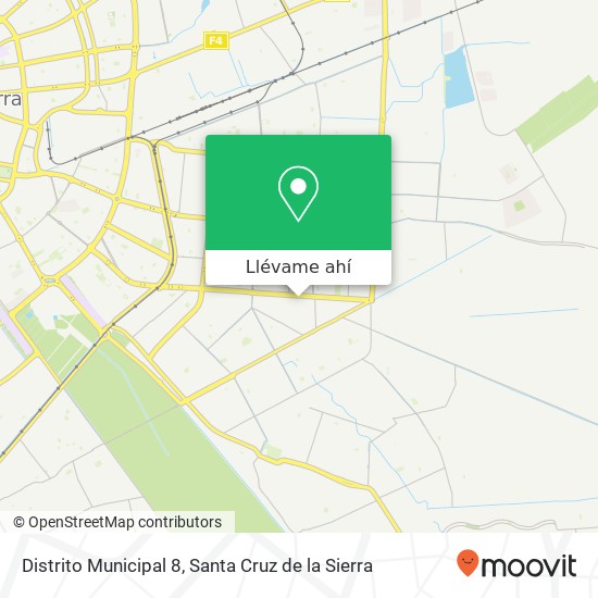 Mapa de Distrito Municipal 8