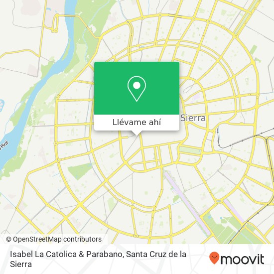 Mapa de Isabel La Catolica & Parabano