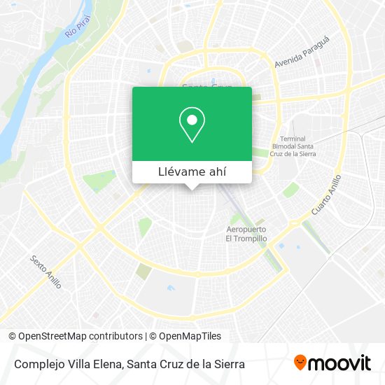Mapa de Complejo Villa Elena