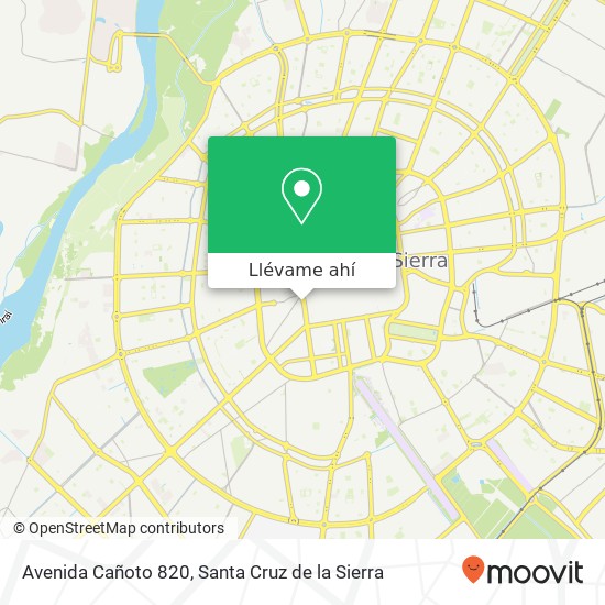 Mapa de Avenida Cañoto 820