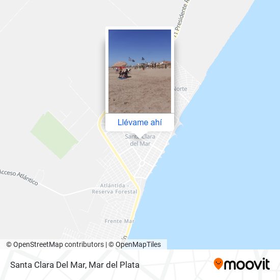 Mapa de Santa Clara Del Mar