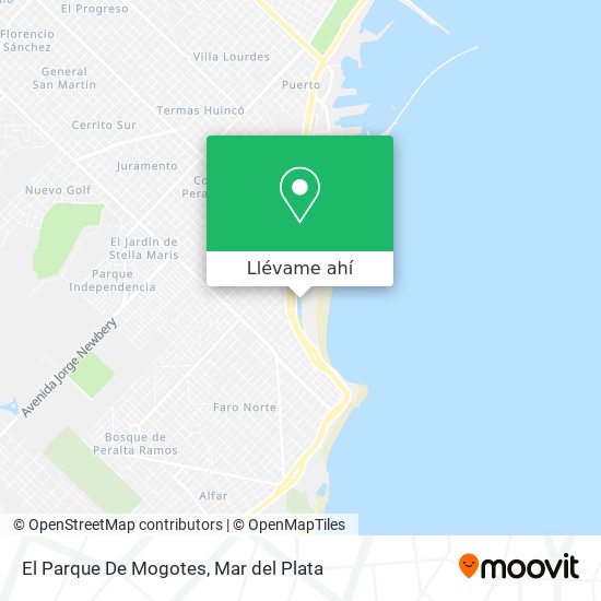 Mapa de El Parque De Mogotes