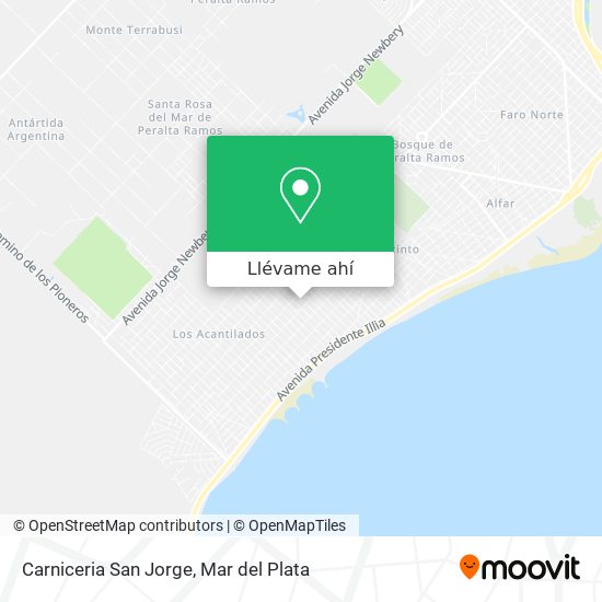 Mapa de Carniceria San Jorge