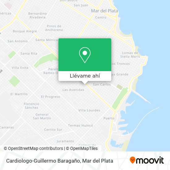 Mapa de Cardiologo-Guillermo Baragaño