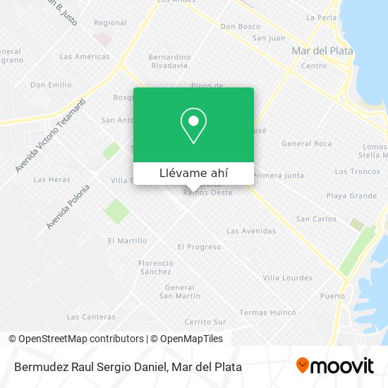 Mapa de Bermudez Raul Sergio Daniel