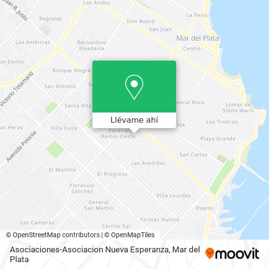 Mapa de Asociaciones-Asociacion Nueva Esperanza