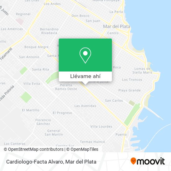 Mapa de Cardiologo-Facta Alvaro