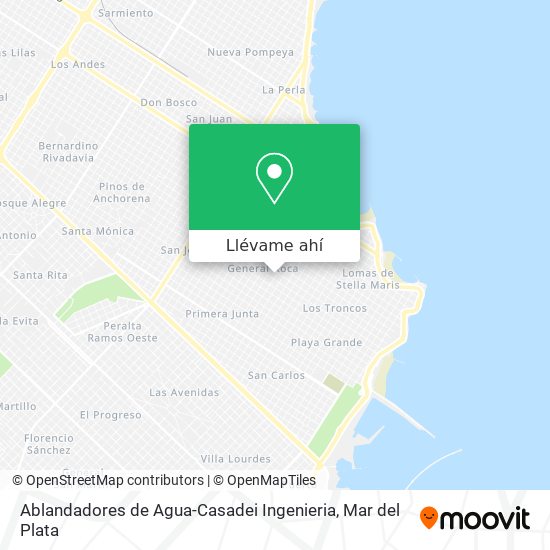 Mapa de Ablandadores de Agua-Casadei Ingenieria