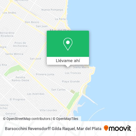 Mapa de Barsocchini Revensdorff Gilda Raquel