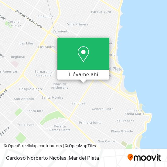 Mapa de Cardoso Norberto Nicolas